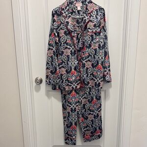 Cabernet Multicolor Patterned pajamas set